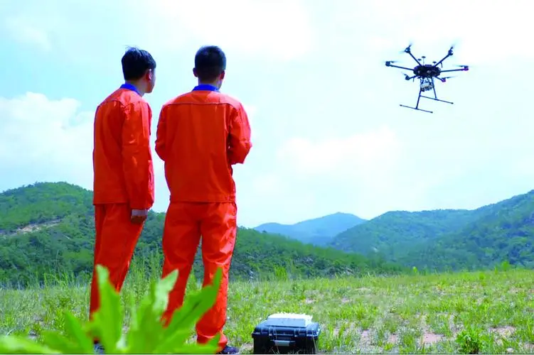 天柱无人机倾斜摄影巡检拍摄